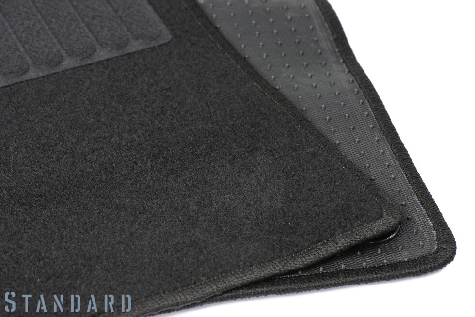 Коврики текстильные "Стандарт" для Audi A6 III (седан / C6) 2004 - 2008, черные, 5шт.