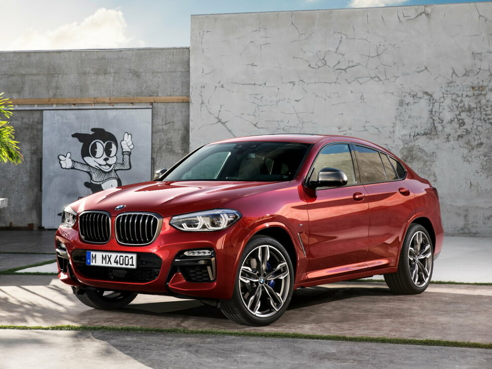 Коврики текстильные "Стандарт" для BMW X4 II (suv / G02) 2018 - 2021, черные, 5шт.