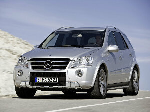 Коврики EVA для Mercedes-Benz M-Class II (suv / W164) 2008 - 2011