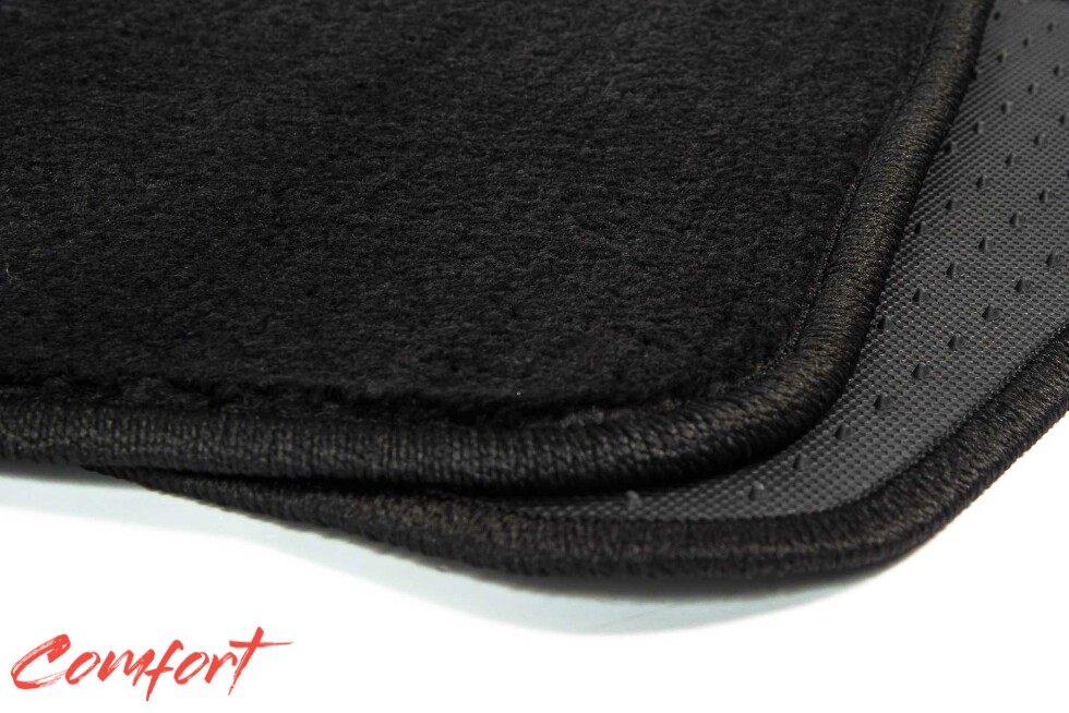 Коврики текстильные "Комфорт" для Lexus RX450h IV (suv, гибрид / GYL25) 2015 - 2019, черные, 4шт.
