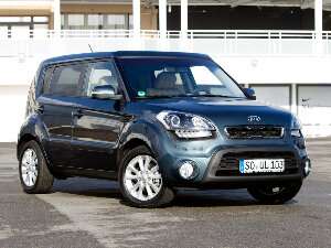 Коврики текстильные для Kia Soul I (хэтчбек 5 дв / AM) 2011 - 2014