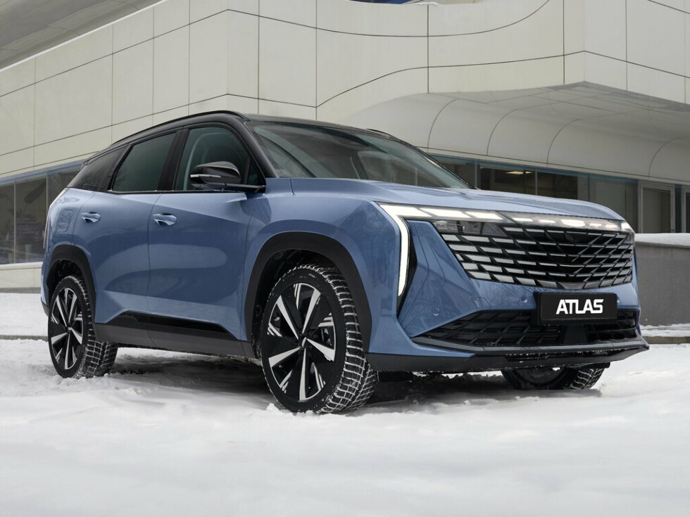 Коврики текстильные "Стандарт" для Geely Atlas II (suv / 2.0L FX11 (2WD)) 2023 - Н.В., черные, 3шт.